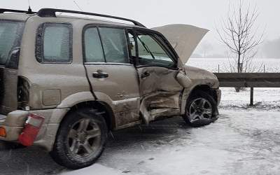 Załamanie pogody. Były wypadki i wiele stłuczek (aktualizacja – zdjęcia)