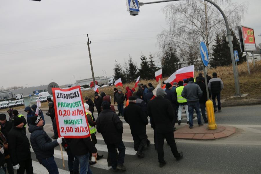 Rolnicy ponownie zablokują drogę Ostrów-Kalisz