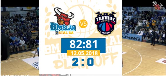 BM Slam Stal drugi raz pokonał Toruń w półfinale PLK! (wideo)