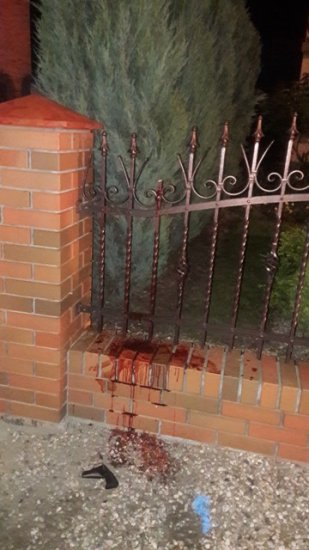 Dwóch się nadziało. Interweniowała straż pożarna