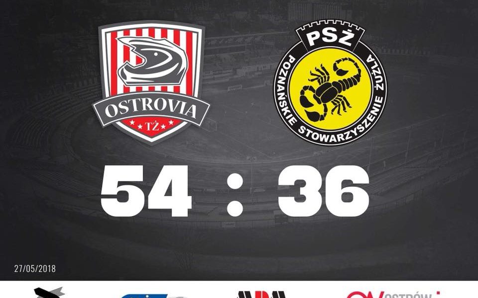TŻ Ostrovia – PSŻ Poznań 54:36
