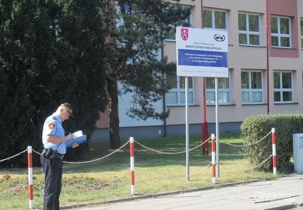 Strażnicy działają przy szkołach