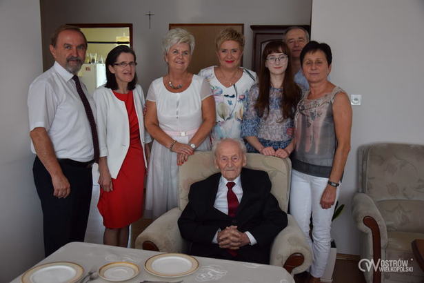 Ostrowianin obchodził 101. urodziny