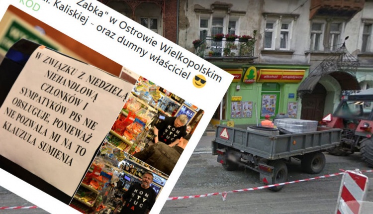 Żabka ostro krytykuje i grozi ostrowianinowi
