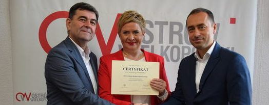 Ostrowski Rynek Energetyczny z certyfikatem Ministerstwa Energii