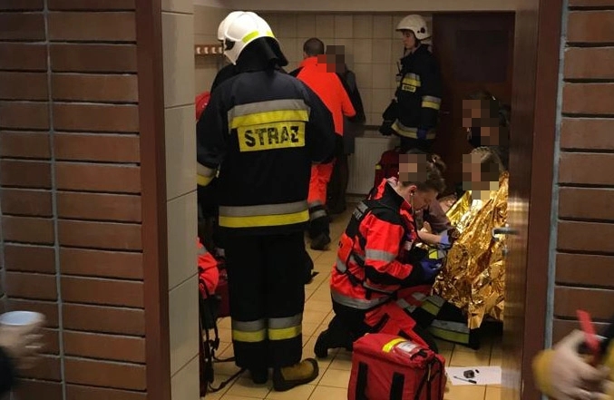 Uczeń rozpylił w szkole gaz