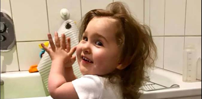 Lekarz ocenił rozwój Michalinki, która miała śmiertelną wadę serca