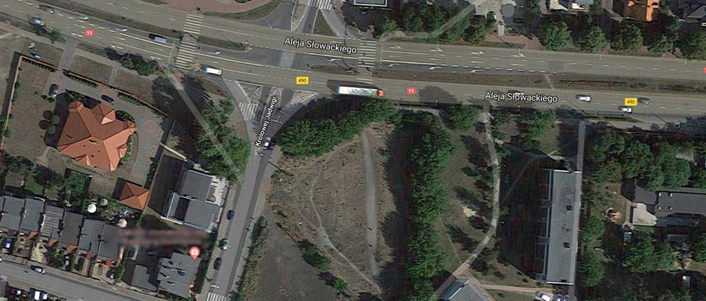 Co powstaje na rogu Al. Słowackiego i Kr. Jadwigi?