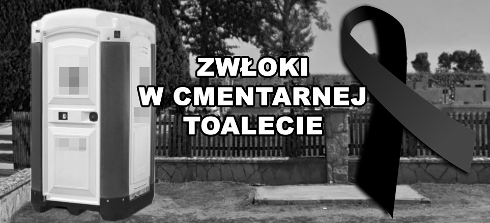 Znaleziono zwłoki w cmentarnej toalecie