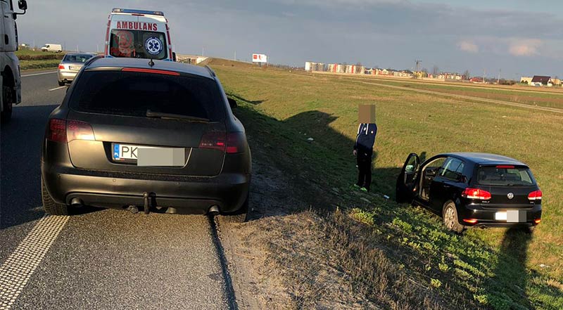 Jechała do lekarza, ale to on przyjechał do niej