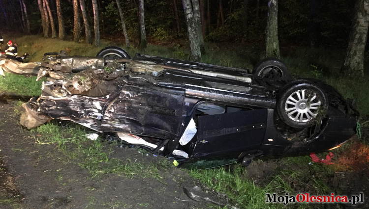 1 os. nie żyje, 3 ranne k. Ostrowiny