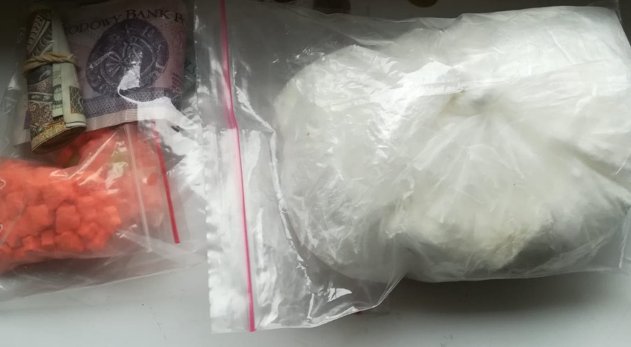 22-latek ze sporą liczbą narkotyków