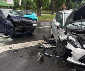 Zderzenie Wysocka – Piłsudskiego. Poszkodowana kobieta w ciąży