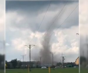 Trąba lądowa pod Odolanowem