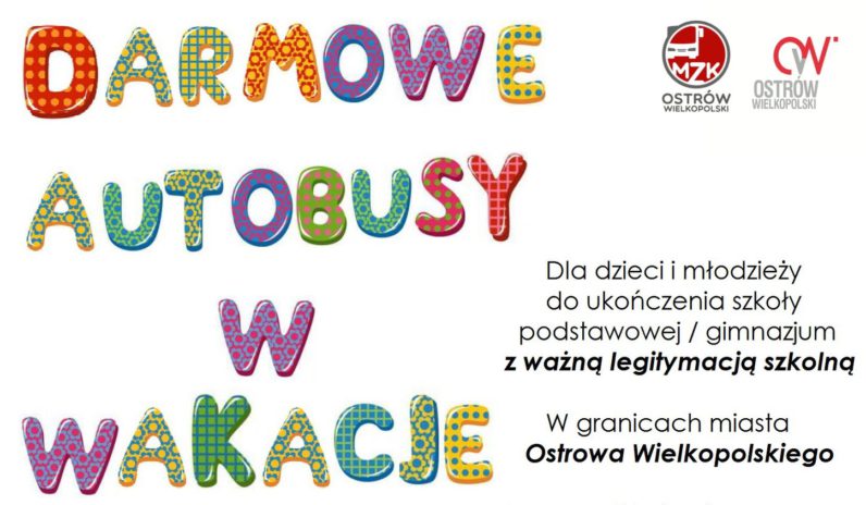 Bezpłatne autobusy dla uczniów przez wakacje