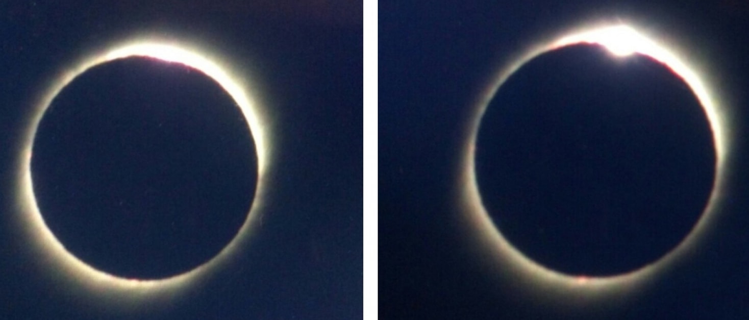 Ostrowianin uchwycił pełne zaćmienie słońca