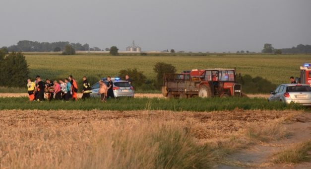 19-latek wciągnięty w maszynę rolniczą