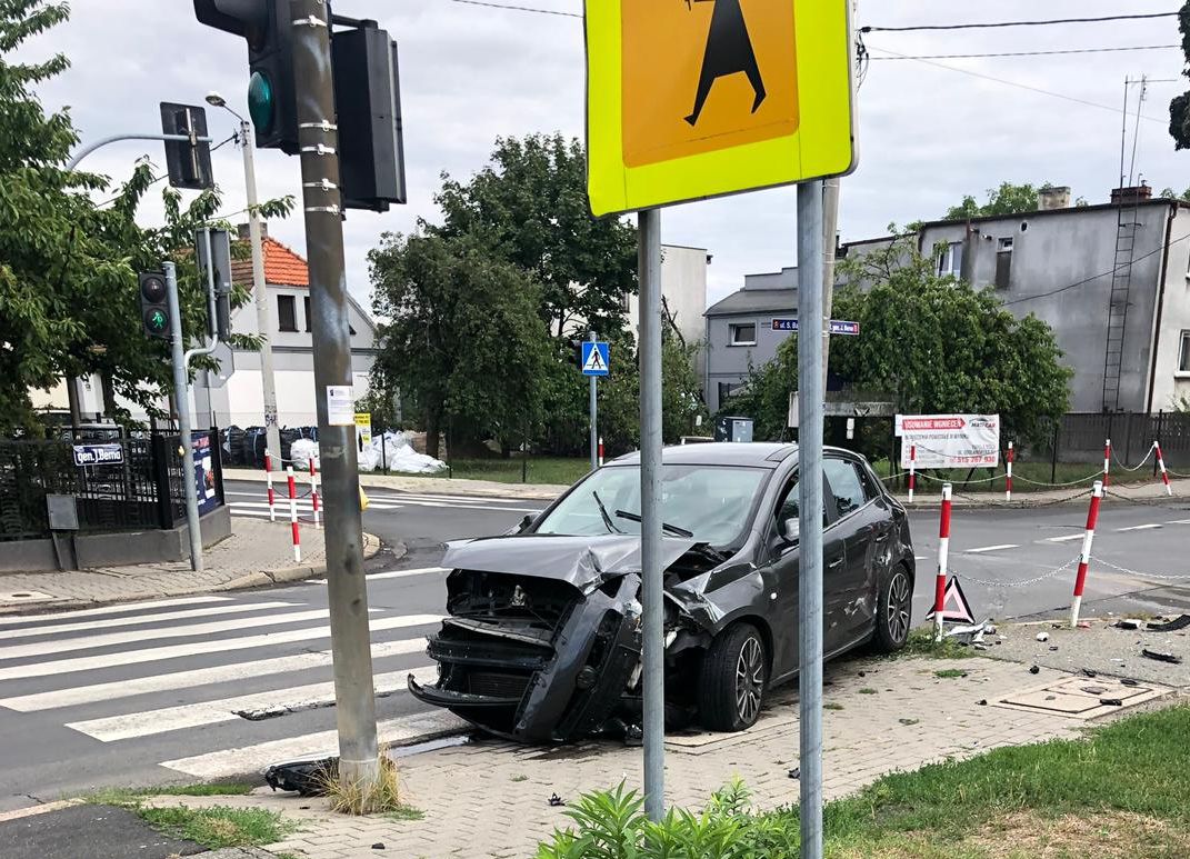 Sytuację uratował monitoring. Zderzenie Bema-Batorego
