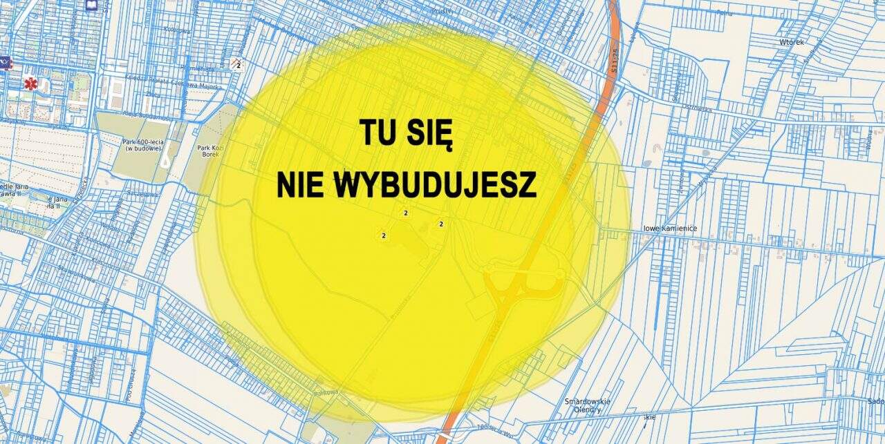 Nie wybudujesz się wokół wiatraków