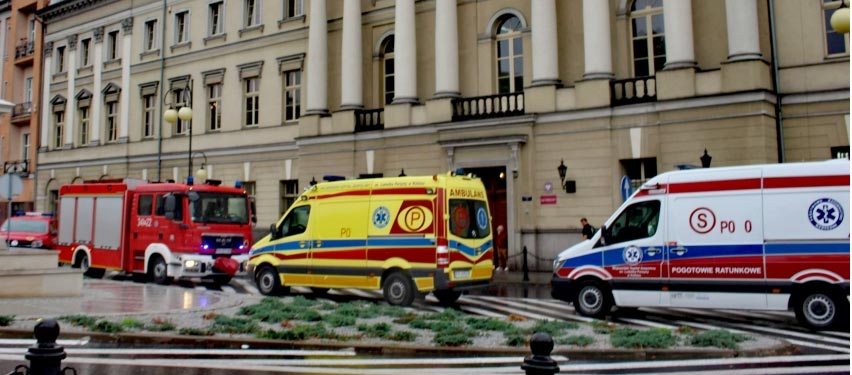 Zmarł w Sądzie podczas rozprawy