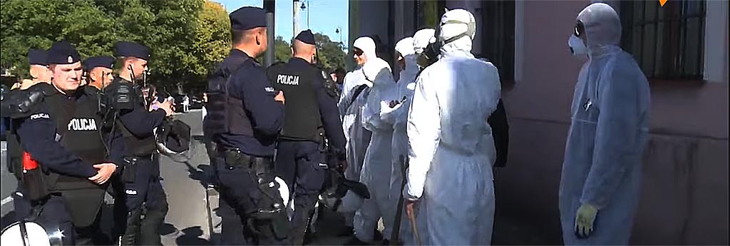 Narodowcy oczyszczali ulice po Marszu Równości