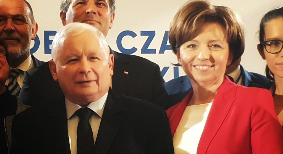 Kaczyński w Kaliszu: o lewactwie, Polsce + i –