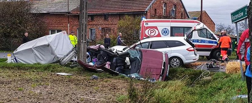 Zmarło 4-miesięczne dziecko ranne w wypadku