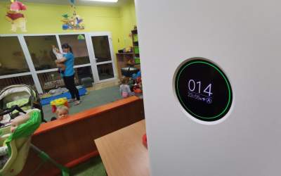 Oczyszczacze powietrza trafiły do żłobka