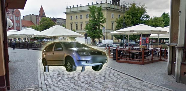 Wreszcie będzie słupek ograniczający wjazd na Rynek