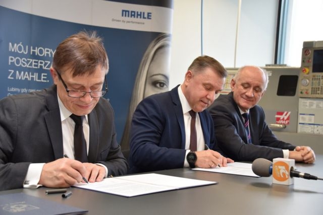 Szkoła współpracuje z Mahle Behr