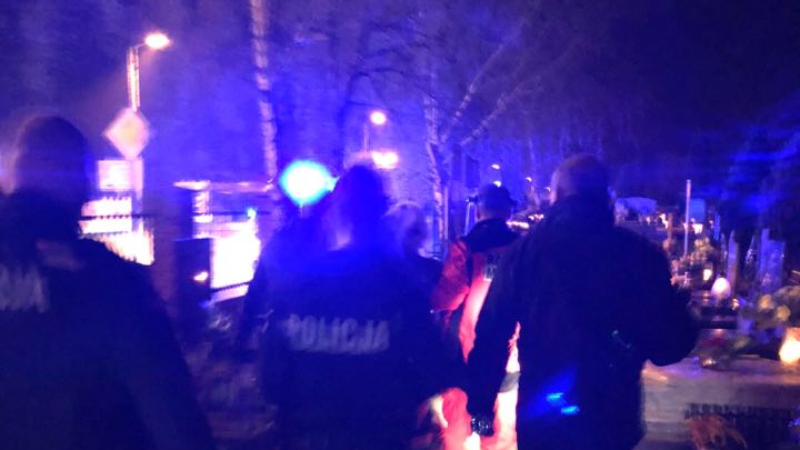 Chciała popełnić samobójstwo na cmentarzu
