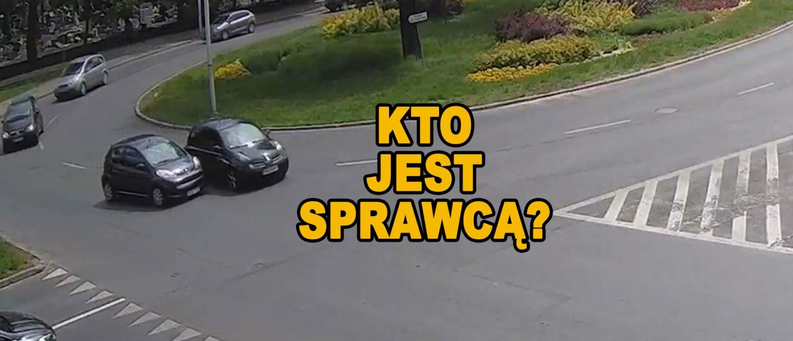 Kolizja Peugeota i Nissana na Rondzie Bankowym – kto sprawcą?