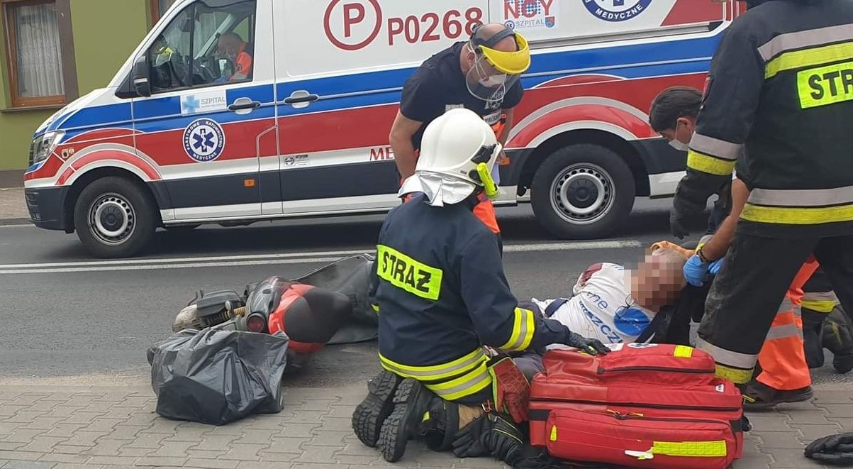 Obalili flaszkę we 2. Trafił do szpitala