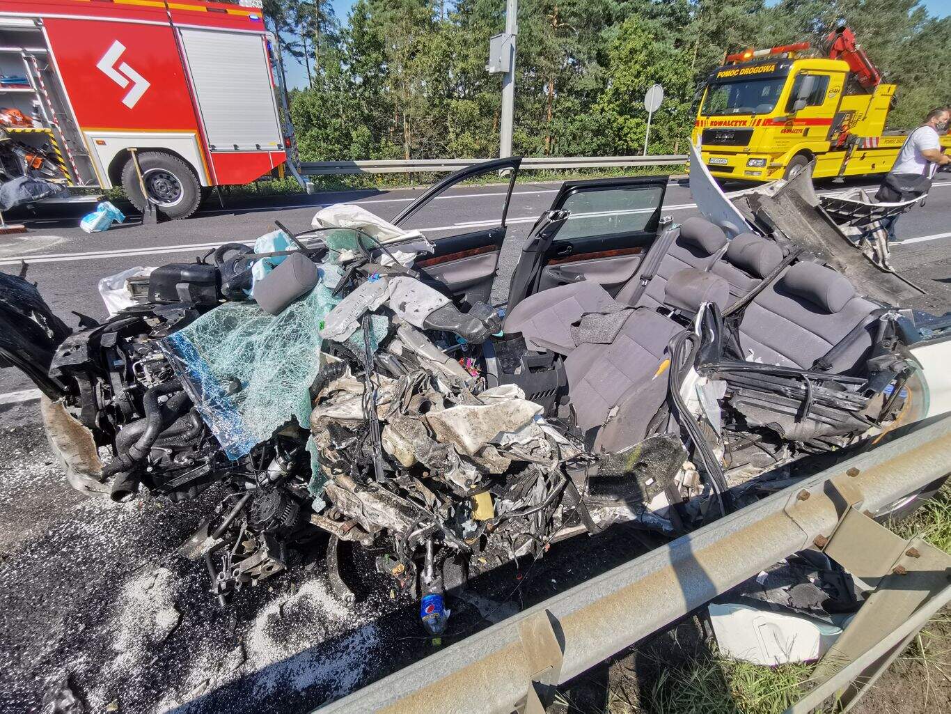 Zginęło dwóch kierowców w Antoninie. Decyzja prokuratury