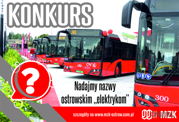 Wymyśl nazwę na elektryczne autobusy