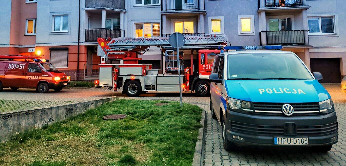 Chciała skoczyć z dziećmi? Interwencja służb