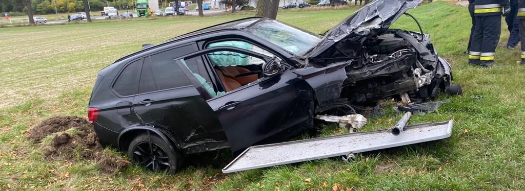 2 młode kobiety ranne w wypadku z udziałem BMW