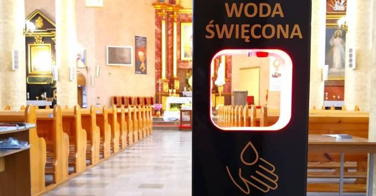 Woda święcona z automatu