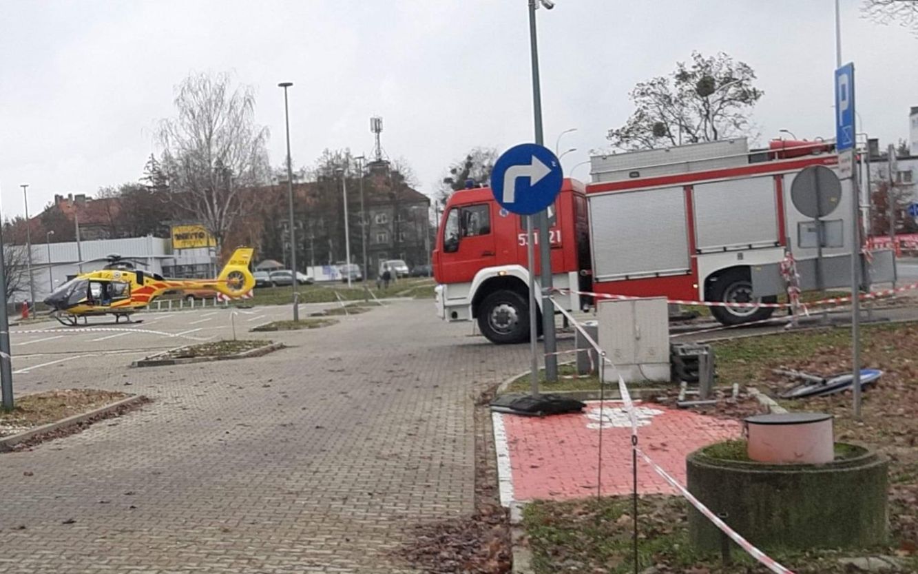 LPR wylądował przy stadionie miejskim