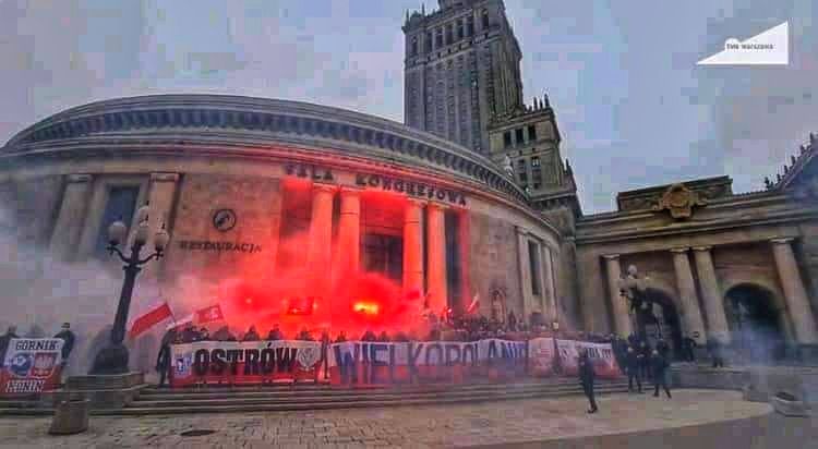 Ostrowianie na Marszu Niepodległości