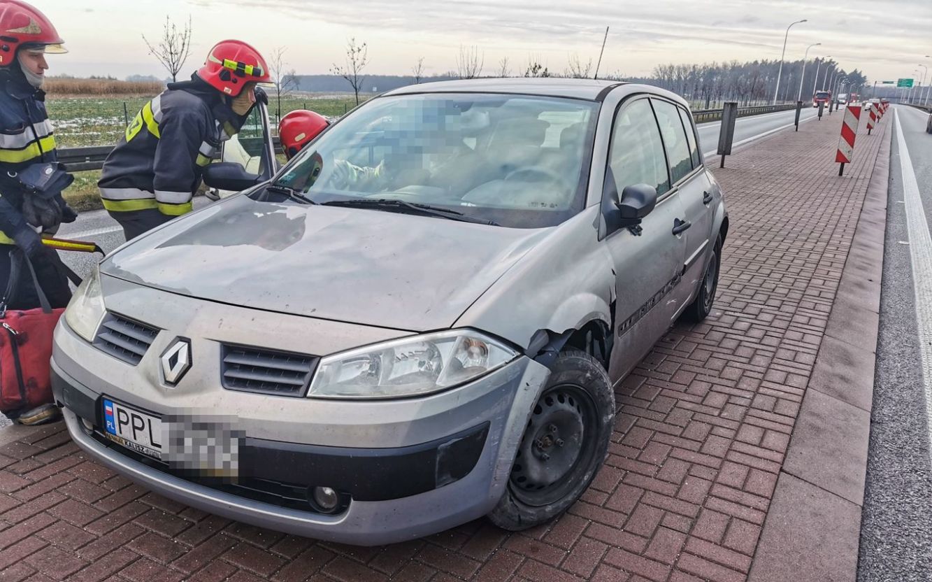 Kierowca dostał stanów lękowych po kolizji