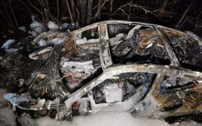 Skradzione Porsche spłonęło. Trójka młodych ludzi cudem z tego wyszła (aktualizacja wideo)