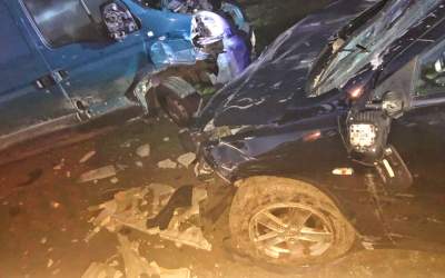 Auto wpadło na posesję w Parczewie