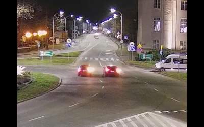 Kolizja na Rondzie Bankowym – 28.12.2020