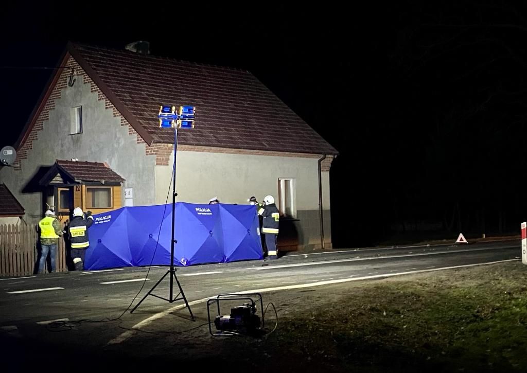 Śmiertelne potrącenie koło Antonina (aktualizacja)