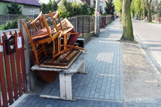 Ostatni termin zbiórki wielkogabarytów. Uwzględnione są bloki