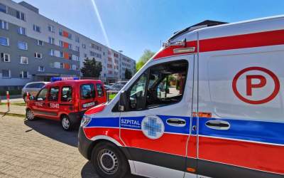 Chciał skoczyć z bloku przy Dalbora?