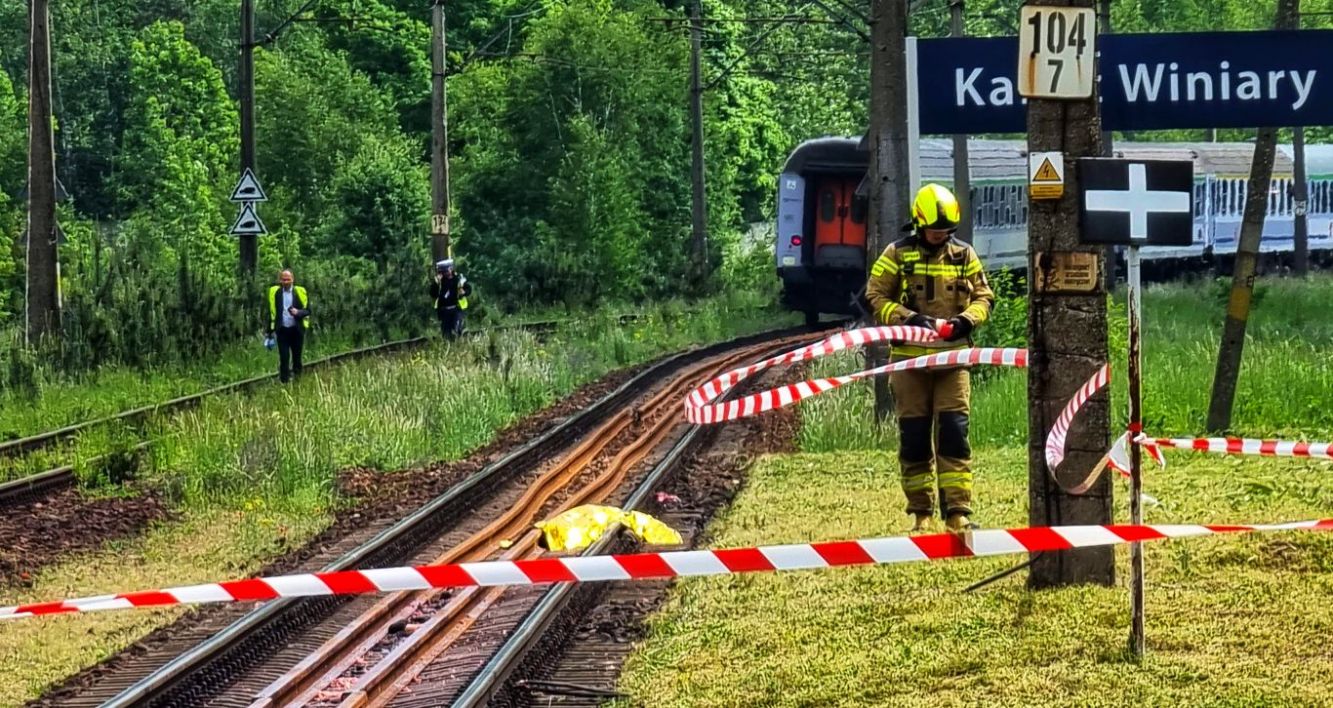 Śmiertelne potrącenie osoby na torach (aktualizacja)