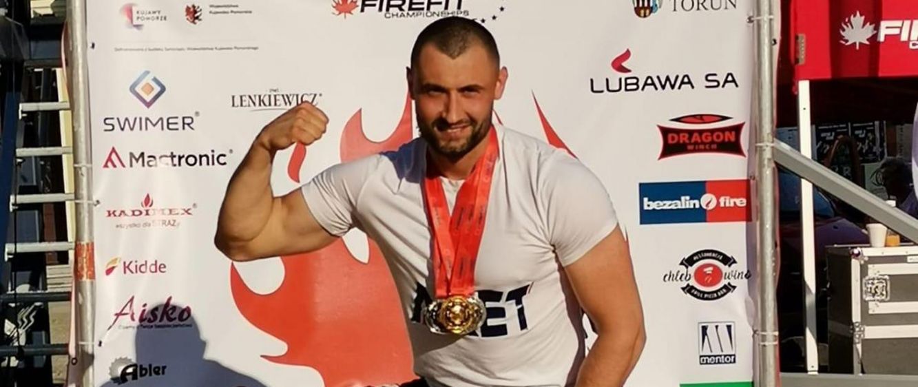Ostrowski strażak wywalczył tytuł najtwardszego!