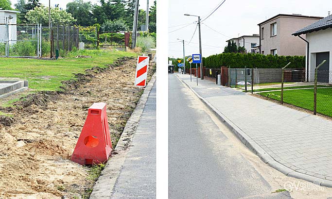Remontują 2 chodniki